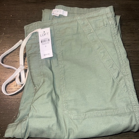 Loft Utility Jogger Pants in Twill - Comfy & Stylish  - New with tags - Picture 4 of 4